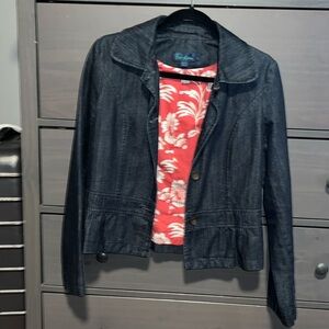 BODEN US Size 10 Blue Cotton Denim Jacket EUC 470